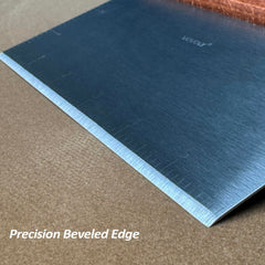 Vovoly inch-marking scale visible on blade for accurate measuring and portioning