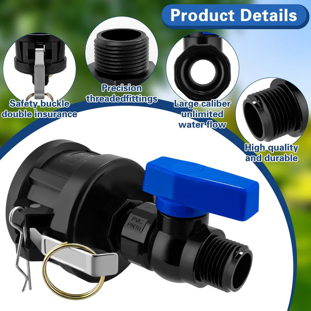 Vtenyeo rubber gasket and sealing tape laid out, highlighting reliable leak prevention