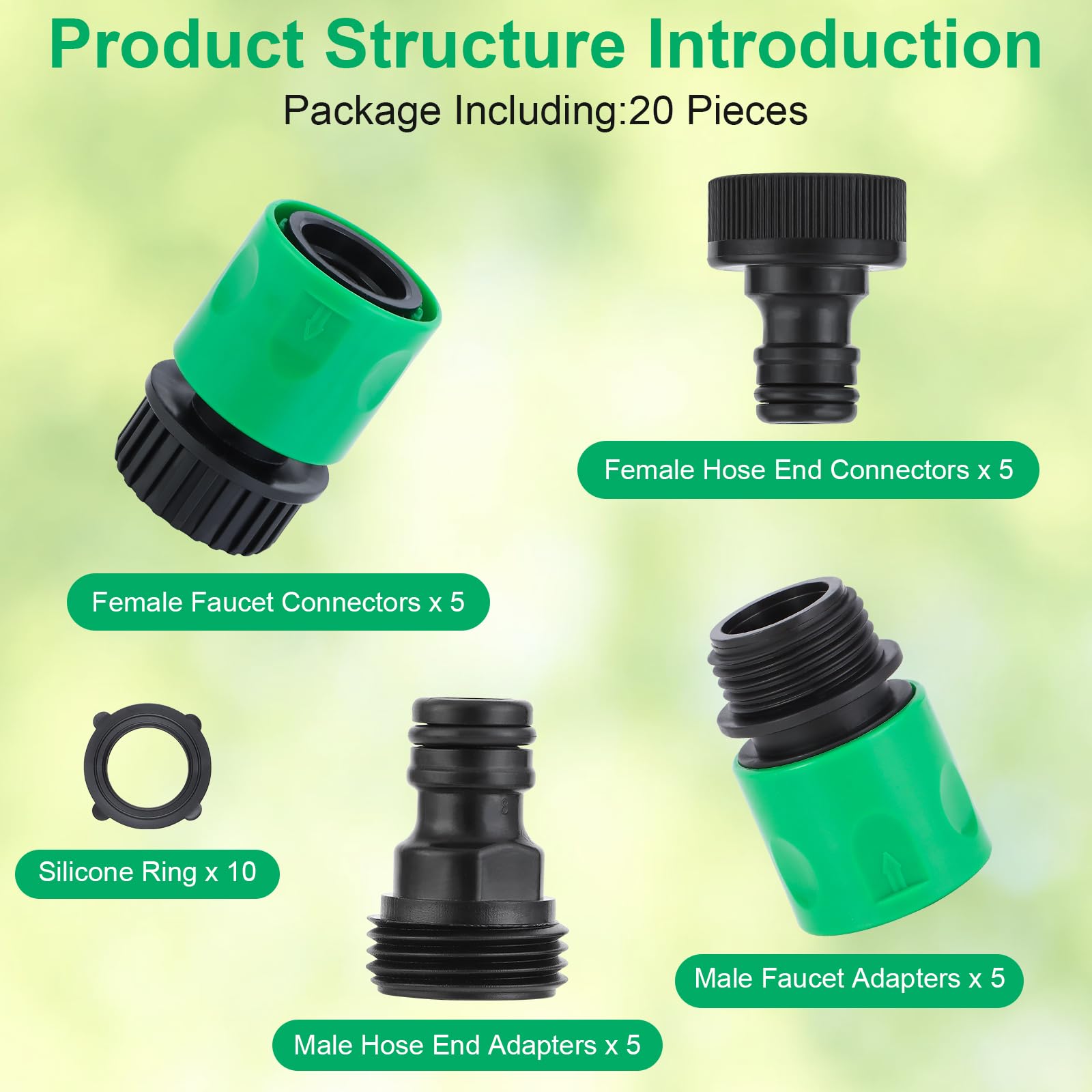 VYH adapters in hand for scale showing compact durable plastic design