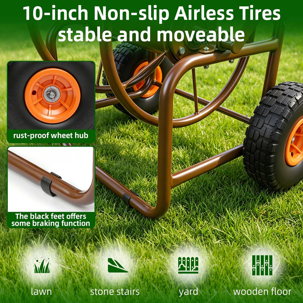 WERMAH assembled reel cart ready to use for quick setup benefit