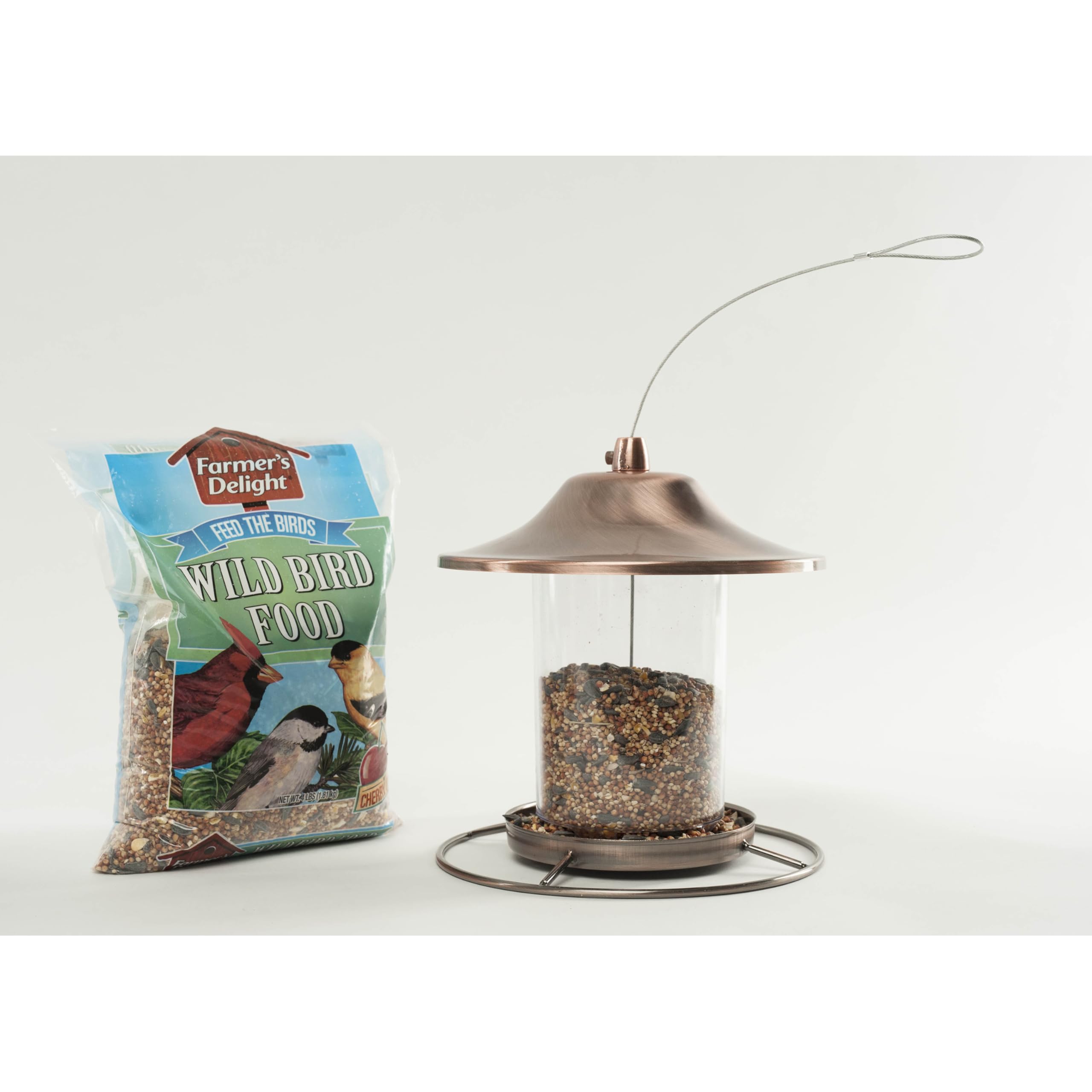 Wagner's bag size comparison with household item showing 10-pound scale