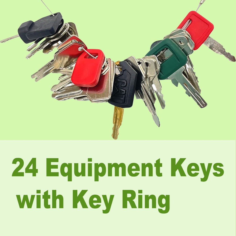 WAH YUE HING keys next to ruler demonstrating compact size and portability