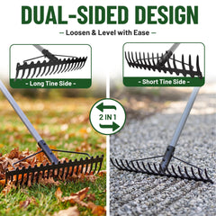 Walensee close-up on tines and triple-welds highlighting durable construction