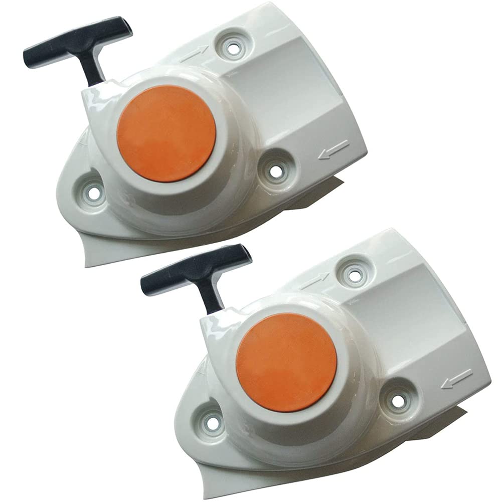 WanQin recoil starter front assembly showing mounting points and improved reliability