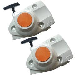 WanQin recoil starter front assembly showing mounting points and improved reliability