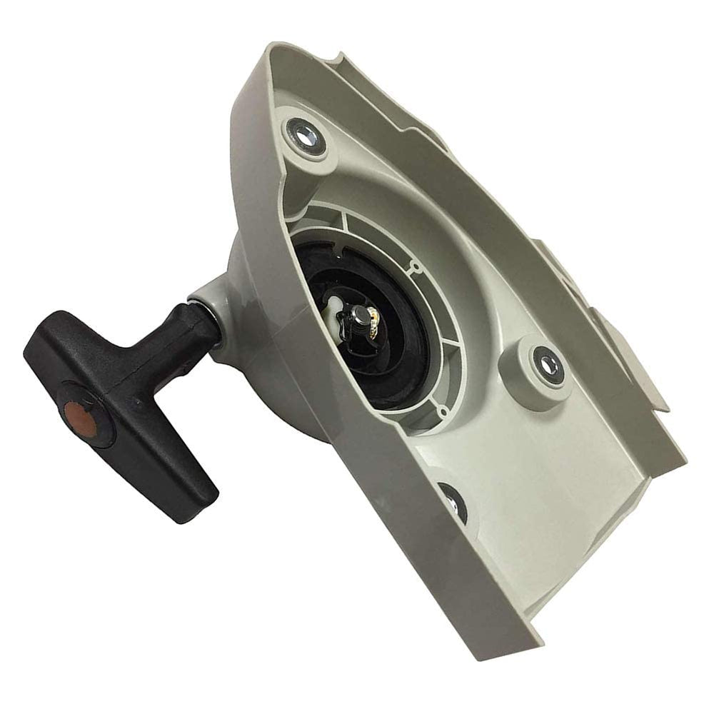WanQin recoil starter beside ruler showing correct dimensions for proper fit