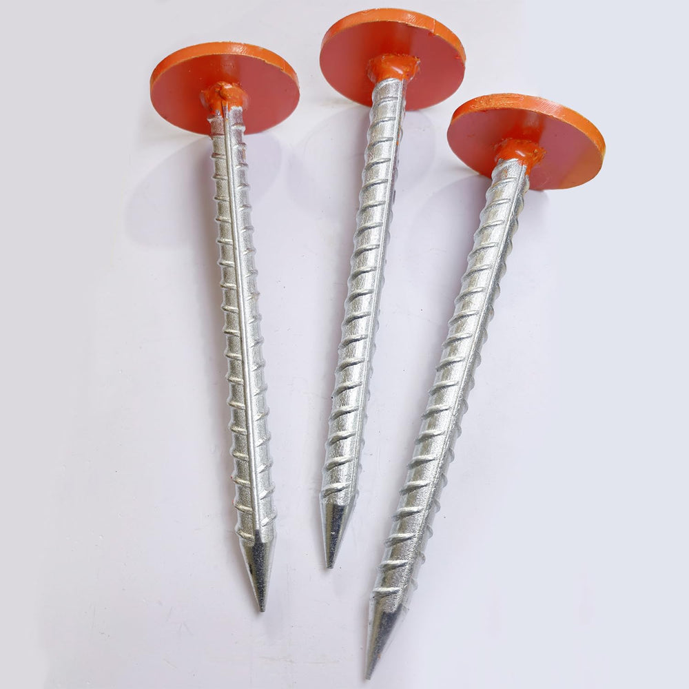 WANSRUYI stake beside ruler showing 12-inch length for accurate size planning and placement