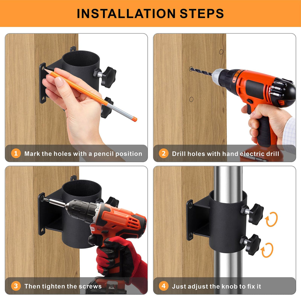 Wdwlbsm dual clamp setup on deck rail showing enhanced stability benefit