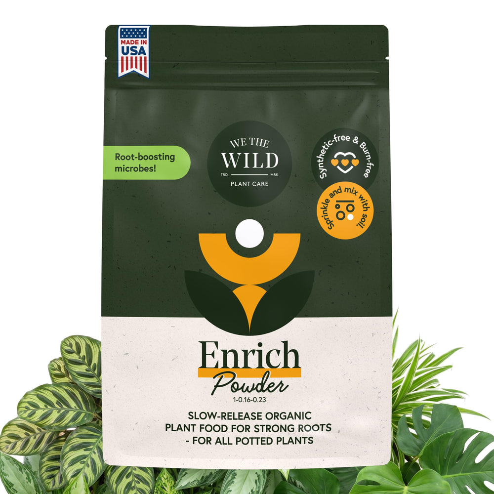 We the Wild front packaging showing 8.8 oz bag and benefits