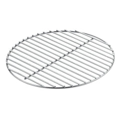 Weber® replacement charcoal grate front view showing sturdy steel and fit