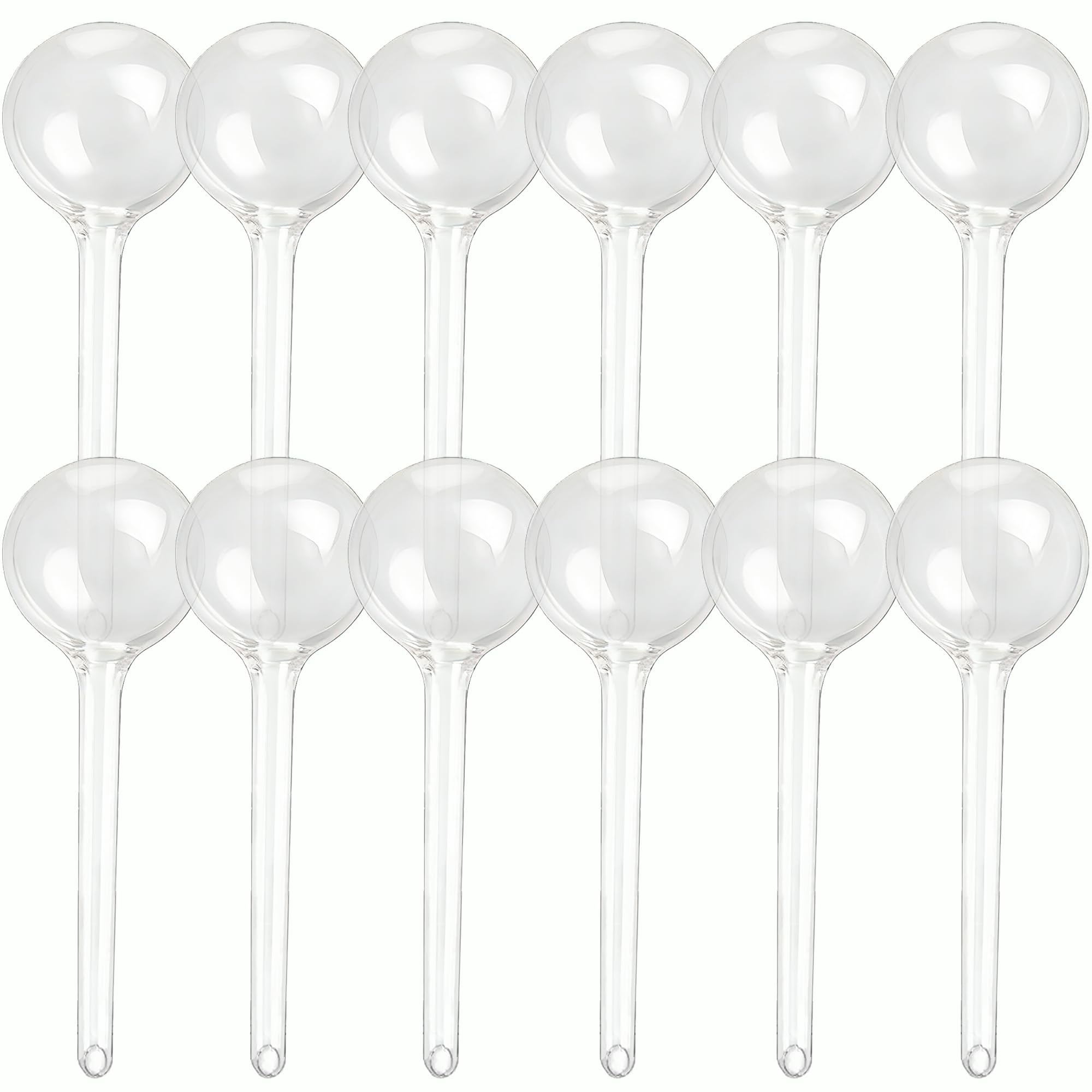 Wellinc front packaging showing 12 self watering globes and benefits