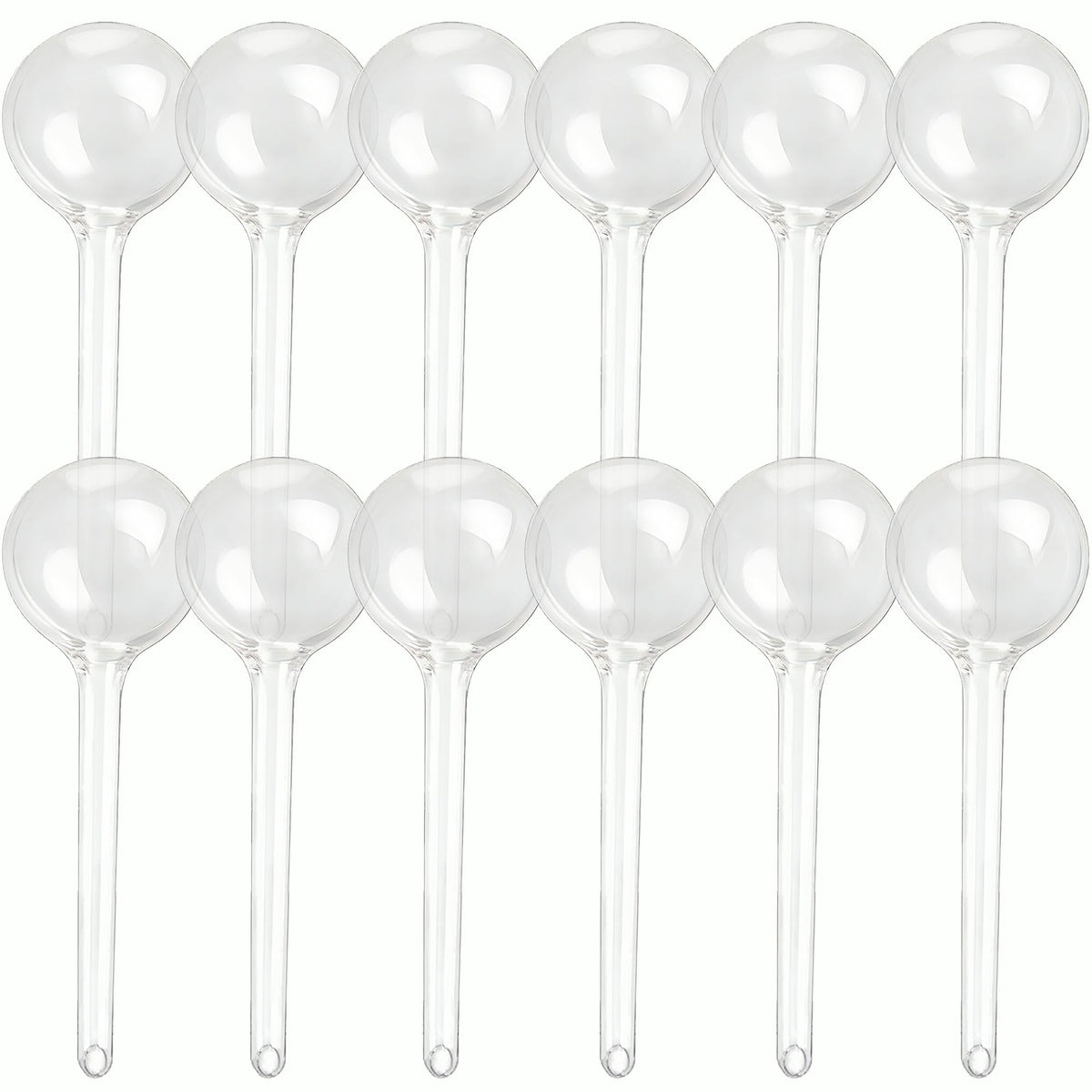 Wellinc front packaging showing 12 self watering globes and benefits