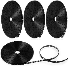 Wesiti four black rolls front packaging showing total 200 ft for durable staking