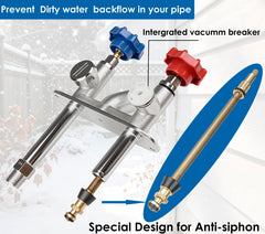 WHK handle and chrome finish texture providing corrosion resistance advantage