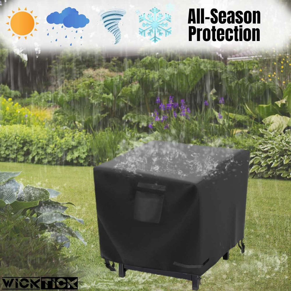 WICKTICK buckles Velcro and drawstring closures keeping cover windproof