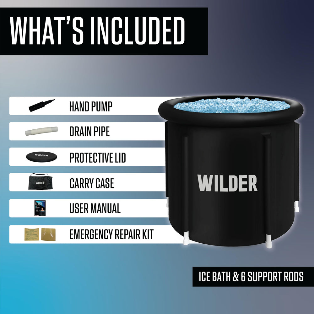 Wilder Games interior depth shot showing roomy tub for full‑body immersion and comfortable posture