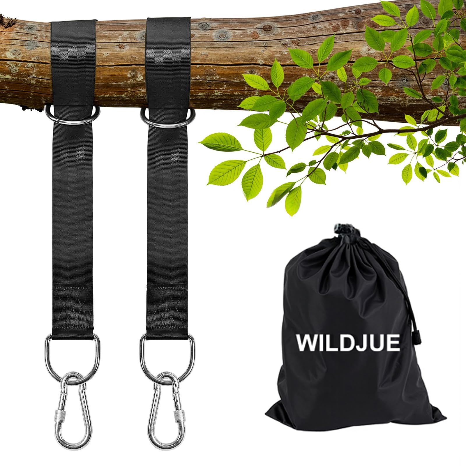 WILDJUE front packaging showing strap kit and benefits