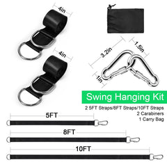 WILDJUE straps wrapped around branch showing easy tool-free installation