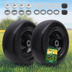 Wiltire front view of assembled wheel showing complete ready-to-install unit