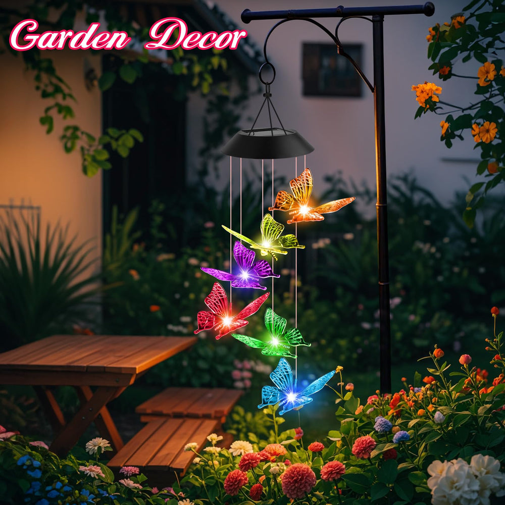 Winzwon color-changing glow at night creating ambient garden lighting