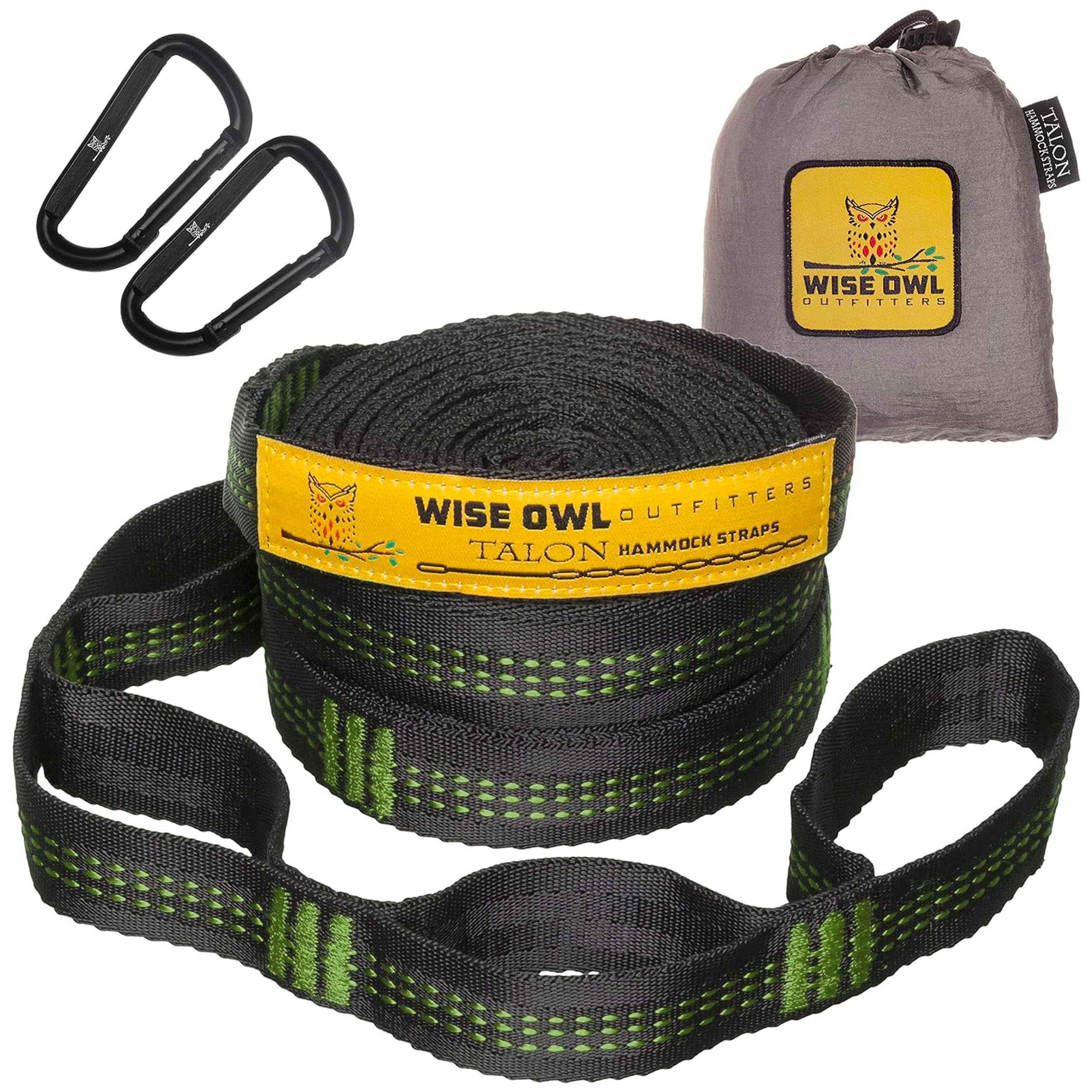 Wise Owl Outfitters front packaging showing complete hanging kit and pouch