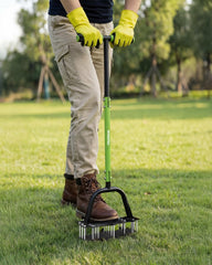 WORKPRO double-layer spring detail keeping spikes clean for continuous performance