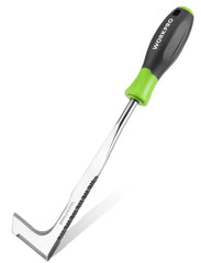 WORKPRO crack weeder front view showing complete tool and shape, precise removal