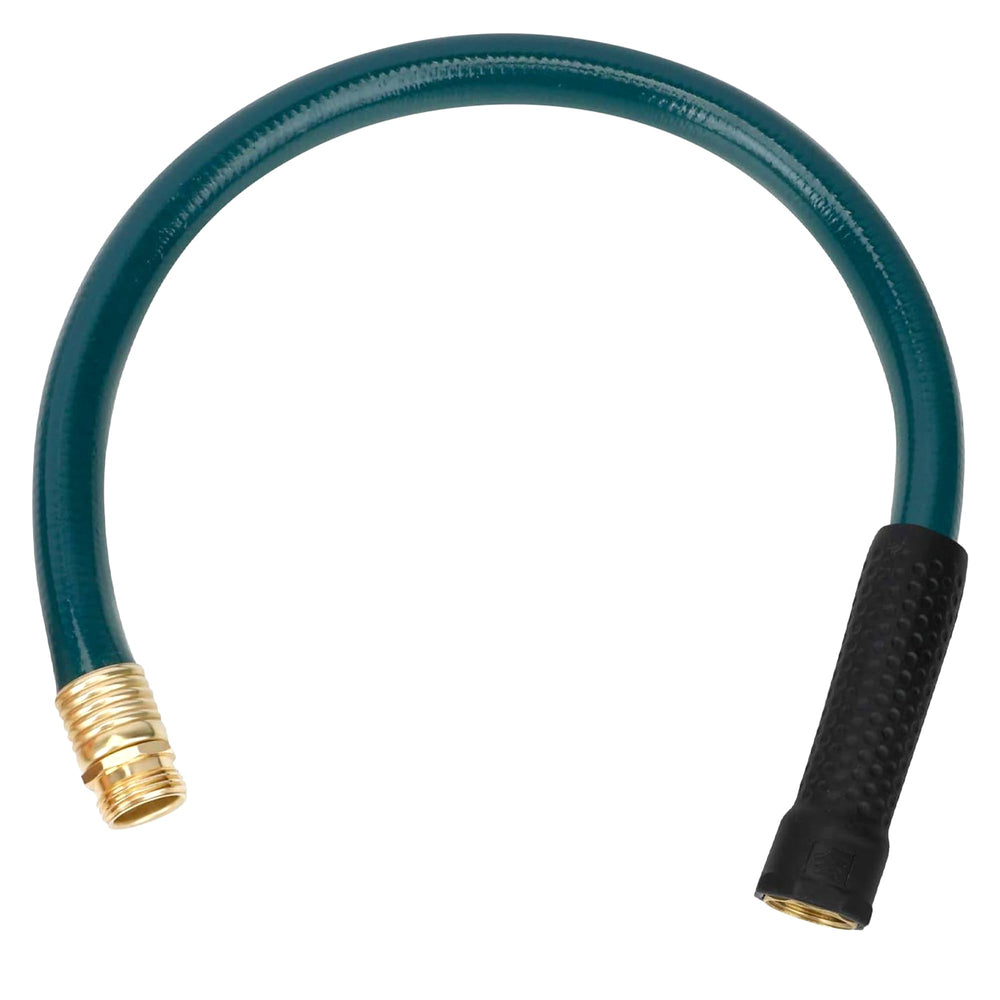Worth front view of 2 ft leader hose showing compact design and quick hookup benefit