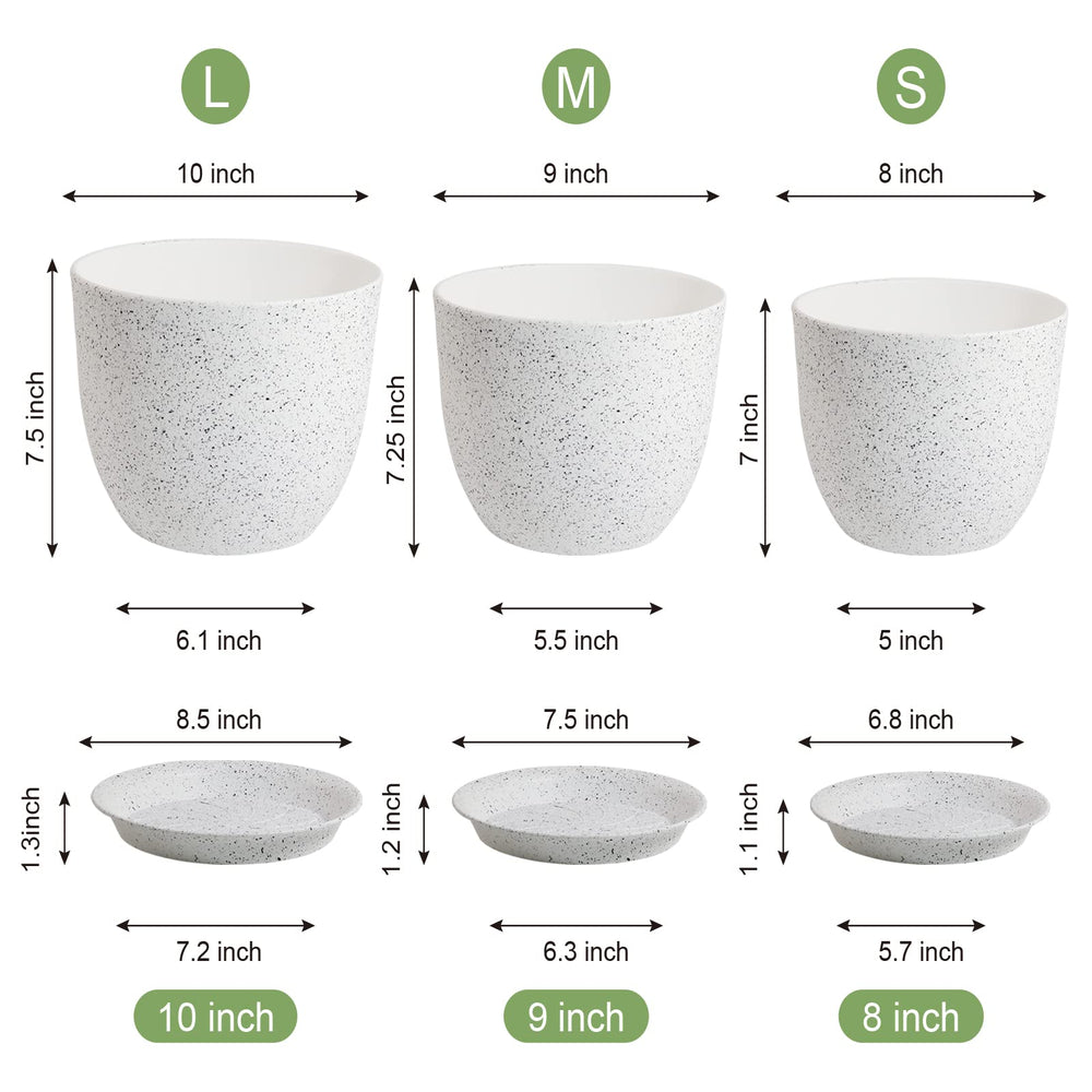 WOUSIWER close-up granite texture highlights durable finish and scuff concealment