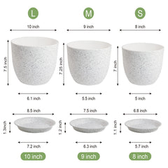 WOUSIWER close-up granite texture highlights durable finish and scuff concealment