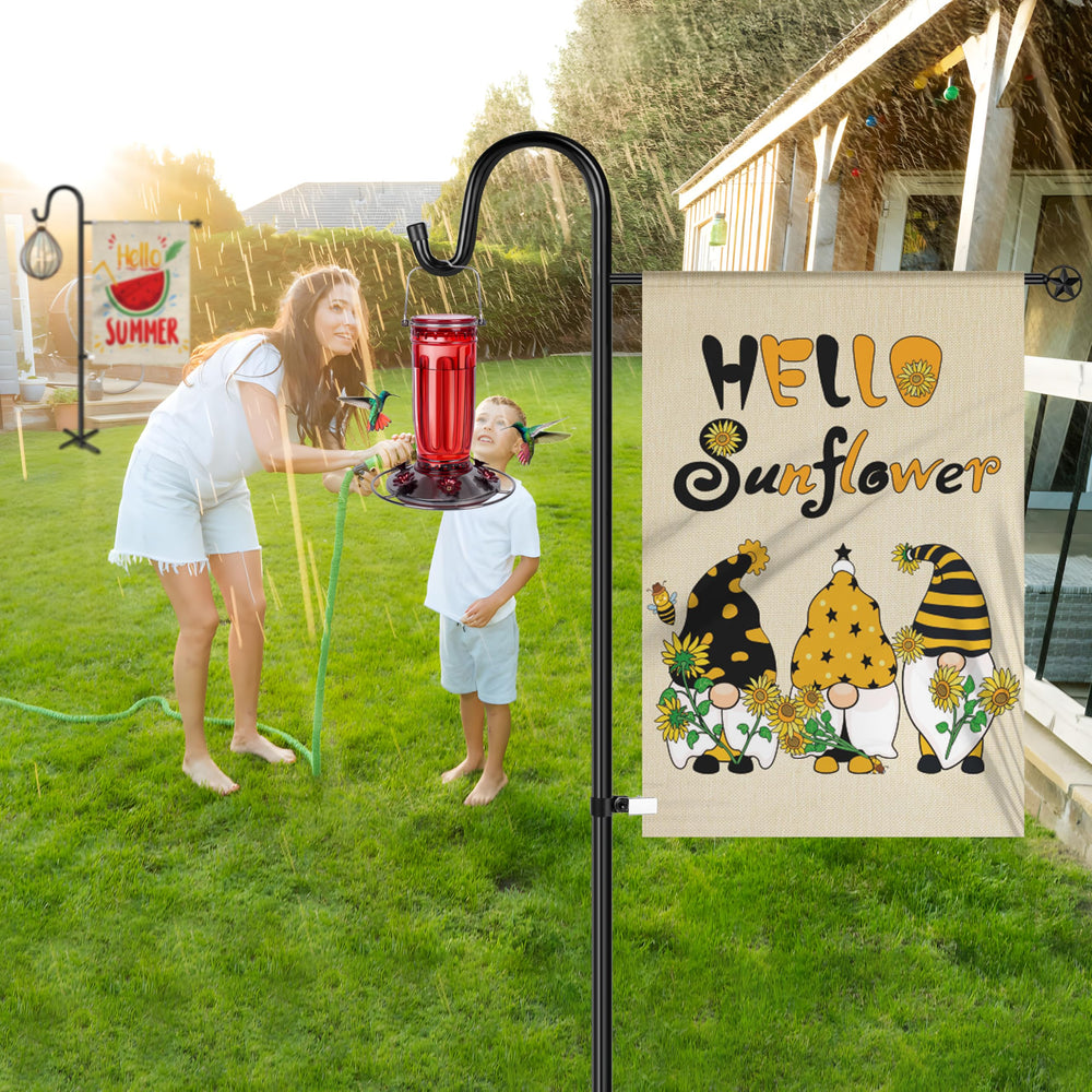 XDW-GIFTS flag in use in front yard improves curb appeal benefit