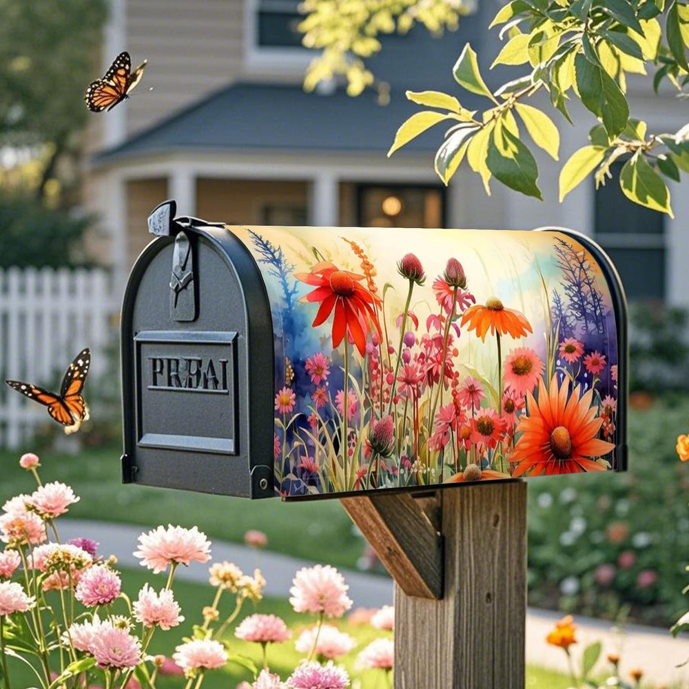 Xeerrfan floral front view showing bright waterproof design and curb appeal