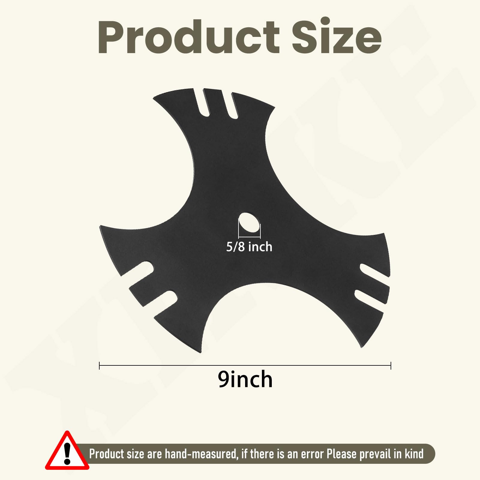 XINKE close-up of the 3-teeth blade texture highlighting heat-treated toughness