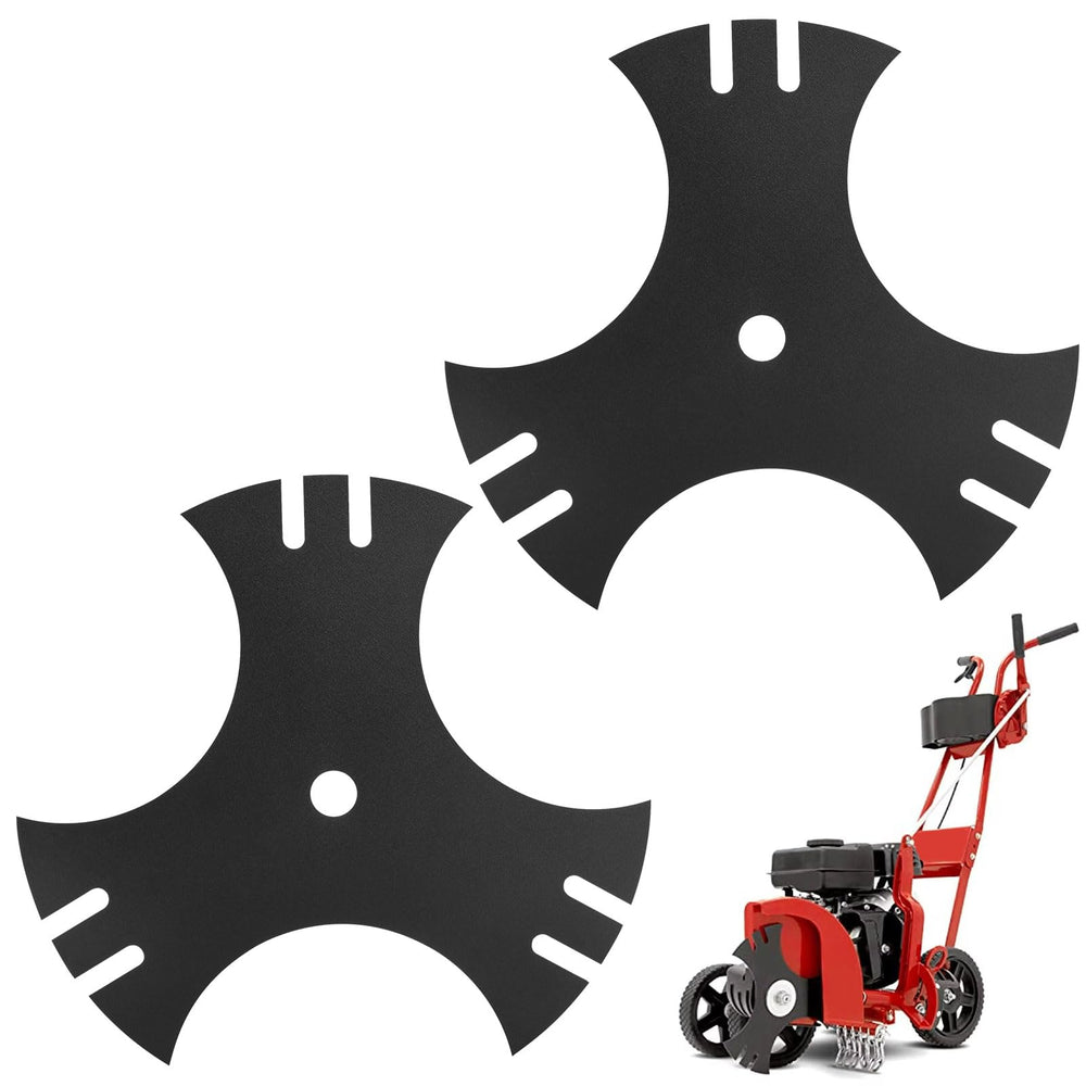 XINKE 2-pack front view showing 9-inch edger blades and packaging, durable replacement
