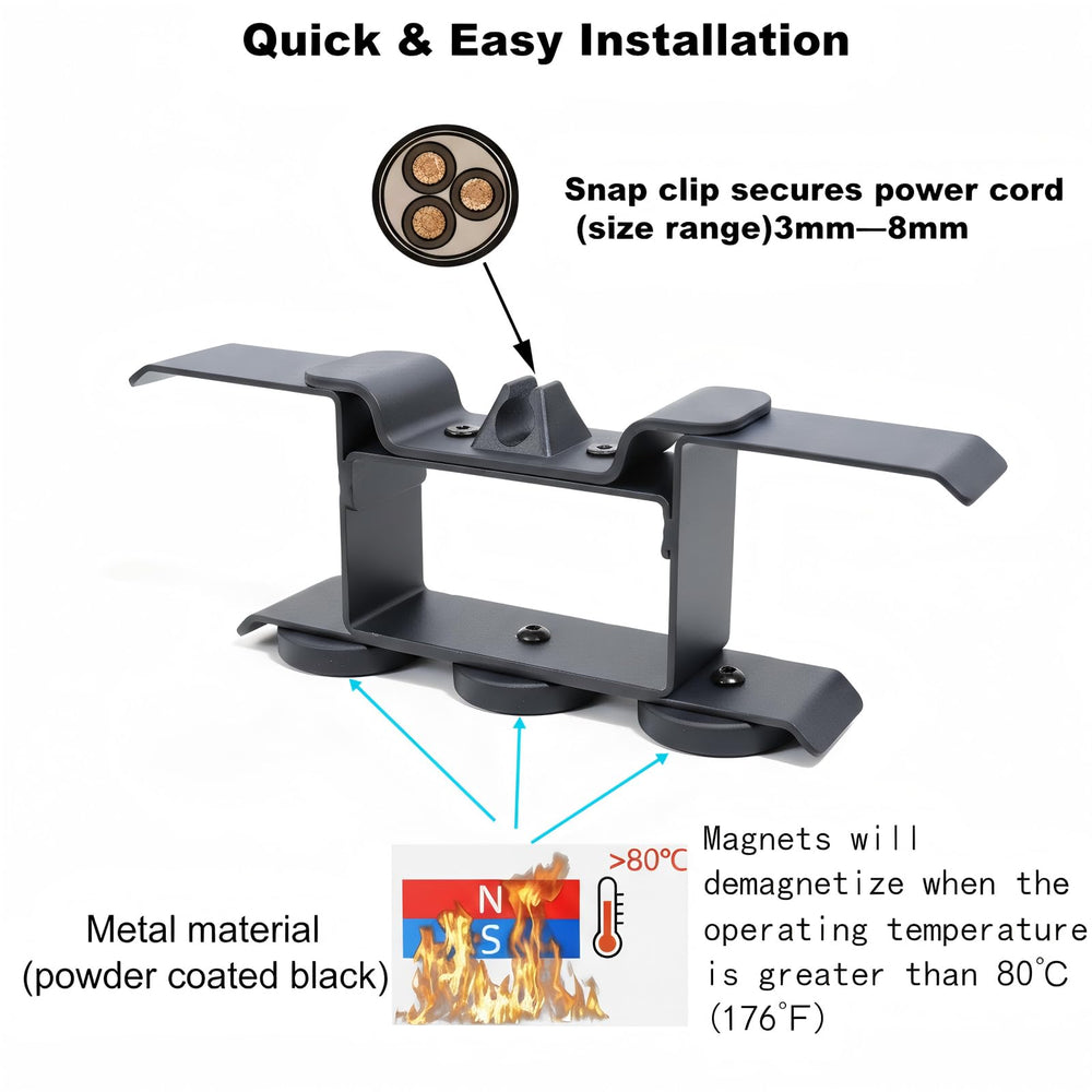XOIEPZE size comparison with coin showing compact footprint benefit for tight spaces