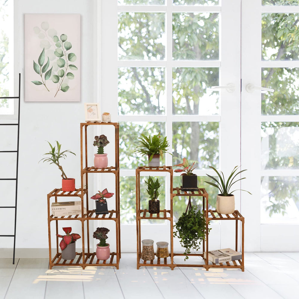 XXXFLOWER in-use on balcony showcasing space-saving vertical garden benefit