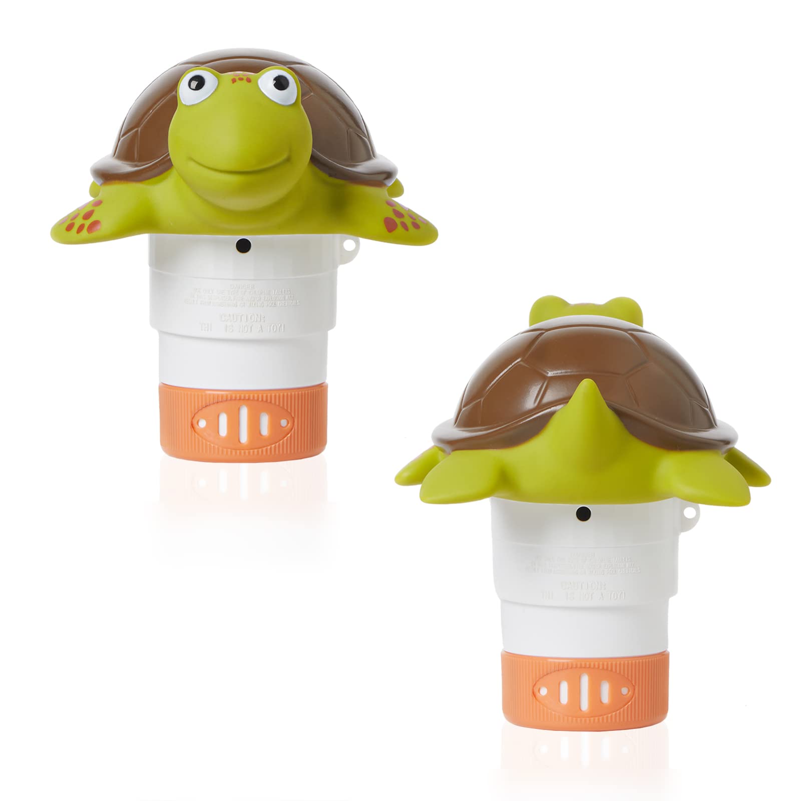 XY-WQ turtle floater plastic texture showing durable UV-resistant finish