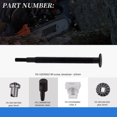 XYgdhqpt collar and components laid out demonstrating complete replacement kit