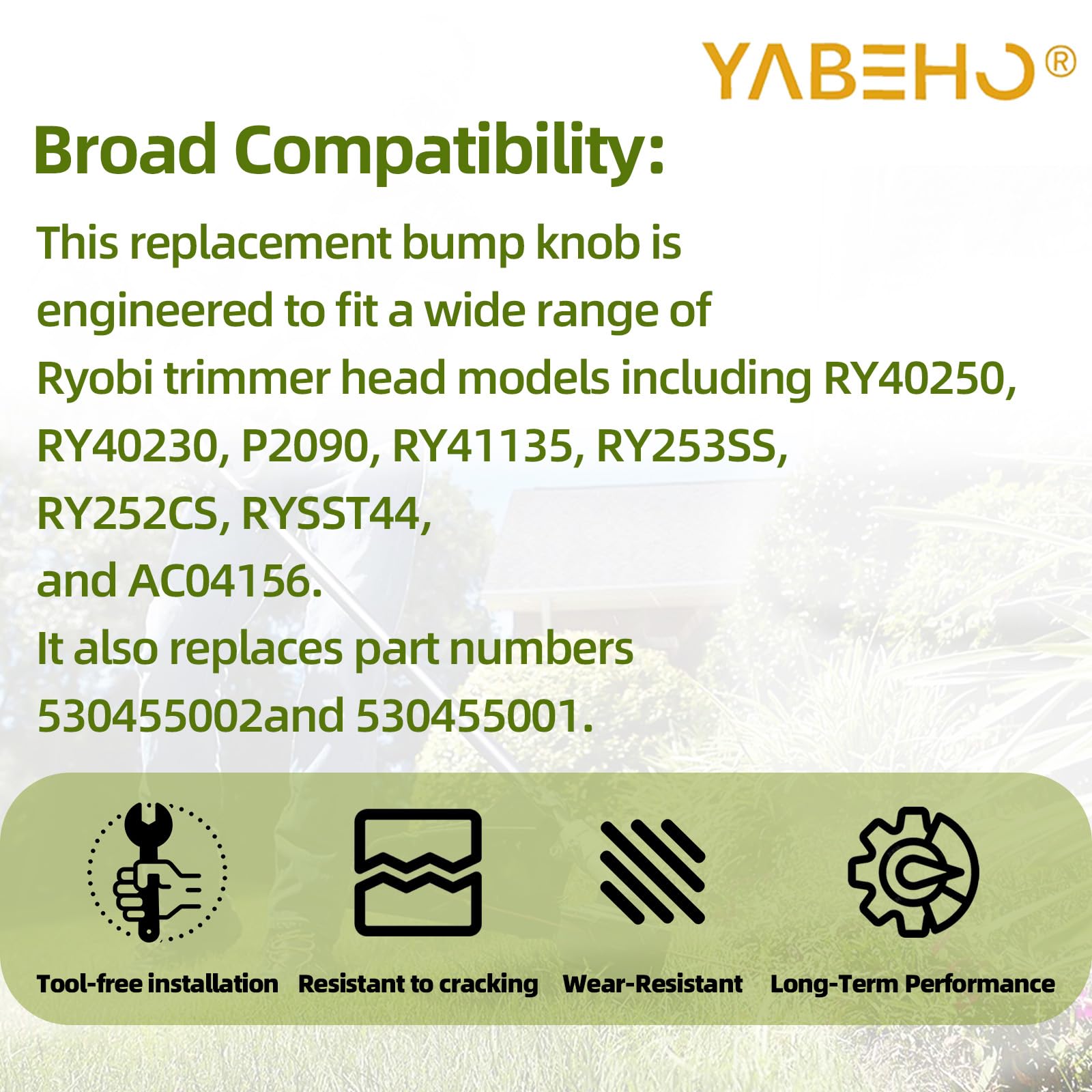 YaBeHo in garden trimming scene improving efficiency and reducing downtime