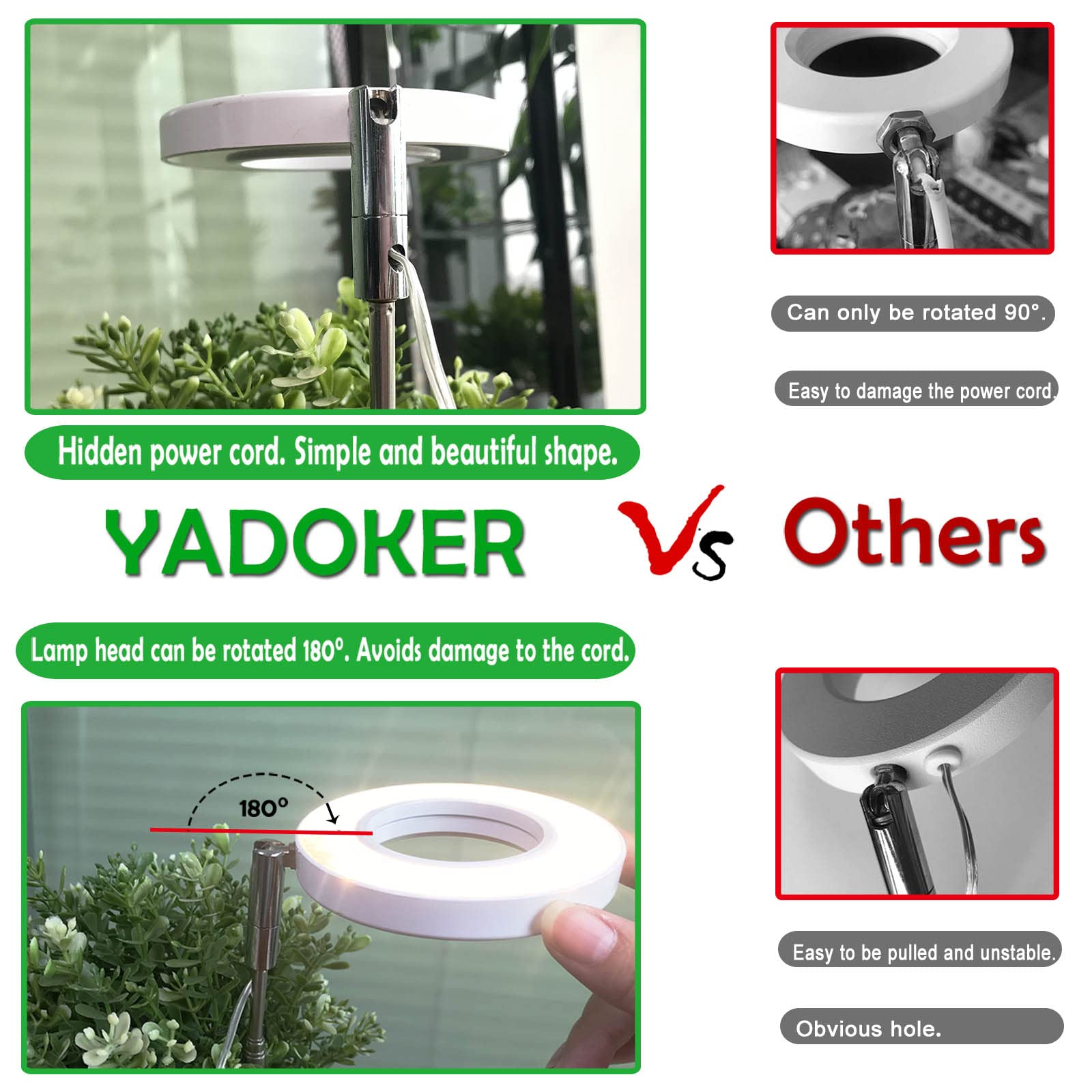 yadoker size comparison with common items showing compact footprint and scale
