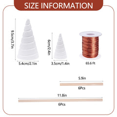YBB Fibonacci coil jigs close-up for precise coil shaping benefit