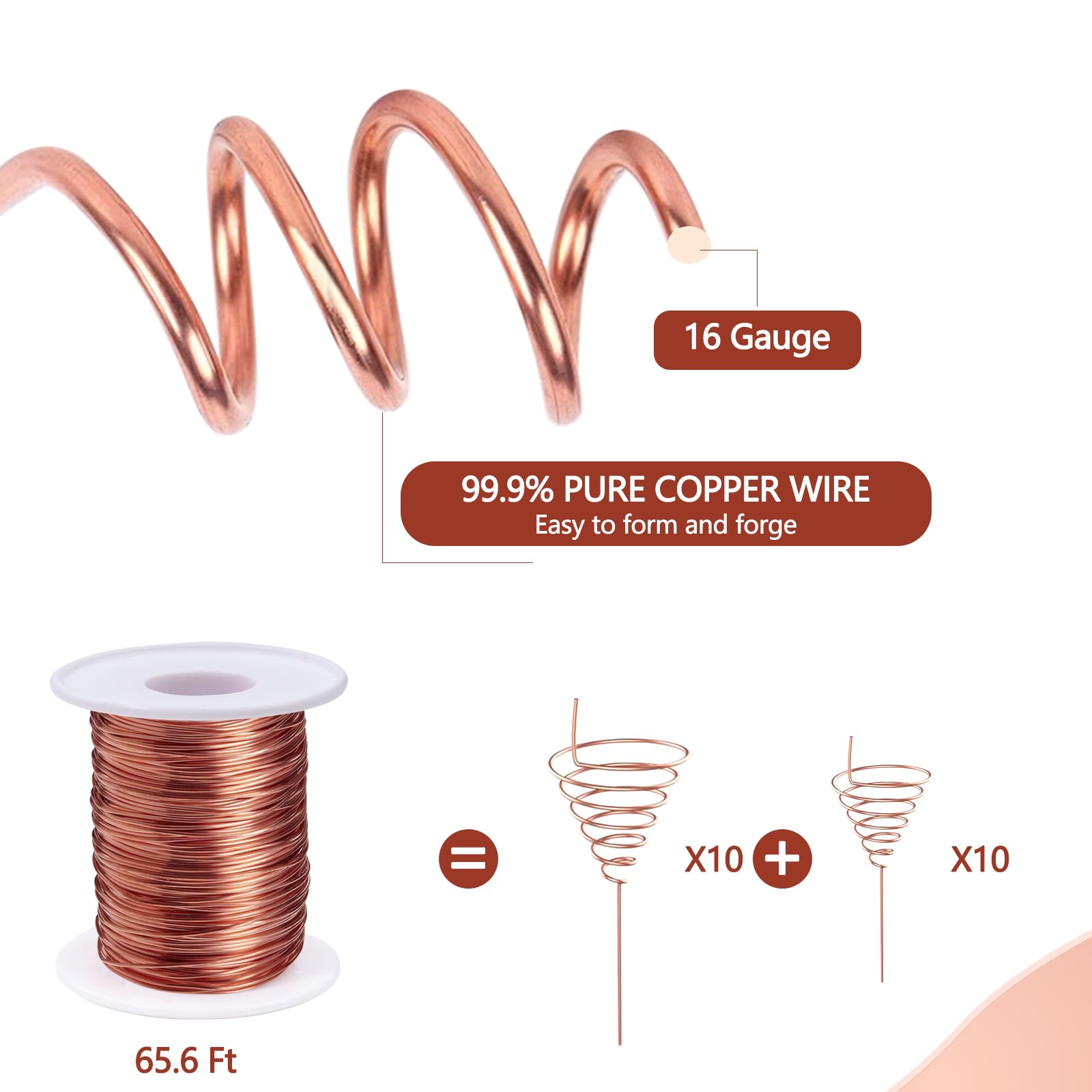 YBB wooden stakes set displaying two heights for flexible placement benefit