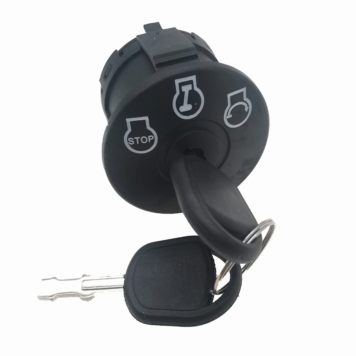 YCTMALL ignition switch front view showing key and housing benefit easy replacement