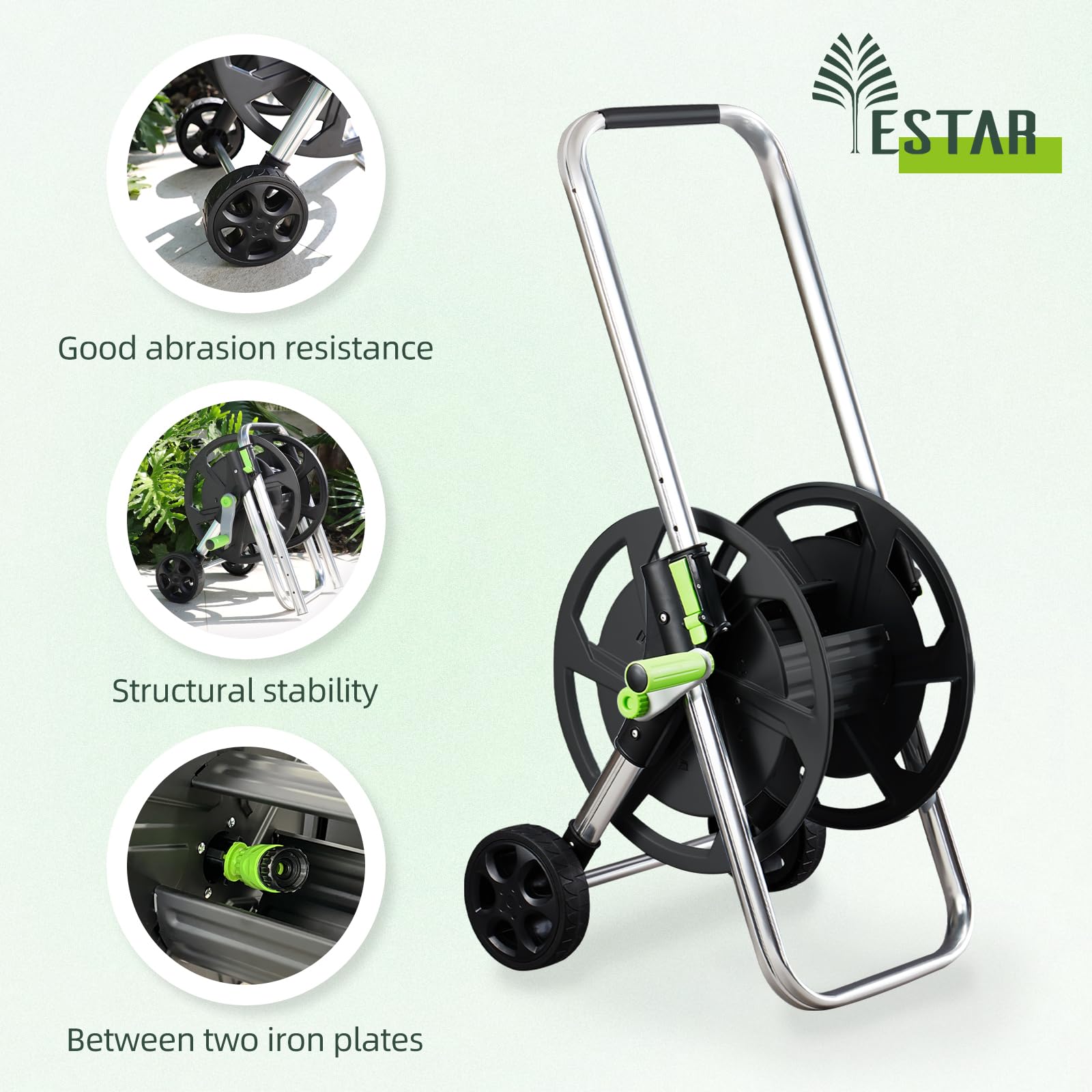 YESTAR assembly parts and tools laid out showing quick setup benefit