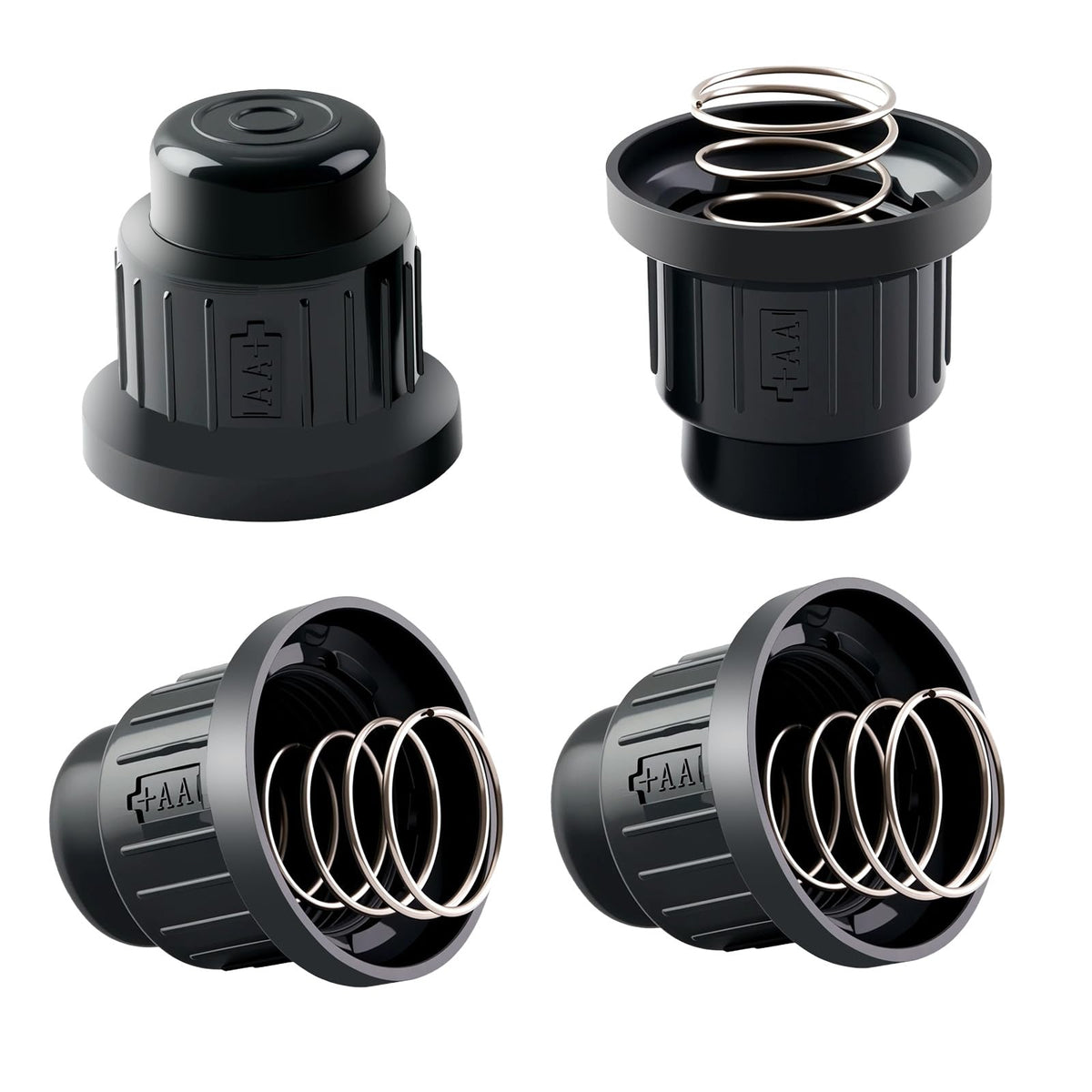 YHOLSDAS front view of four replacement ignitor caps showing kit contents and quick swap benefit