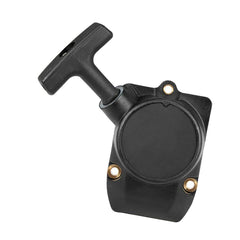 yiekea starter assembly front view showing fit for Stihl models and quick replacement benefit