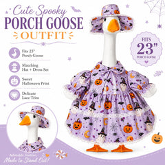 YIGETREE close-up of lace and Halloween print highlighting detailed craftsmanship benefit