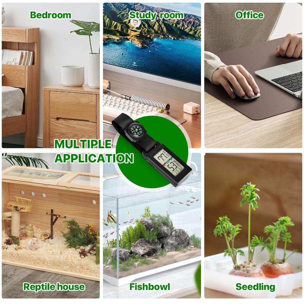 YIJINGSETC held in hand for size comparison and easy portability benefit