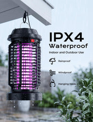 YISSVIC electric grid detail showing 4000V power for quick insect neutralization