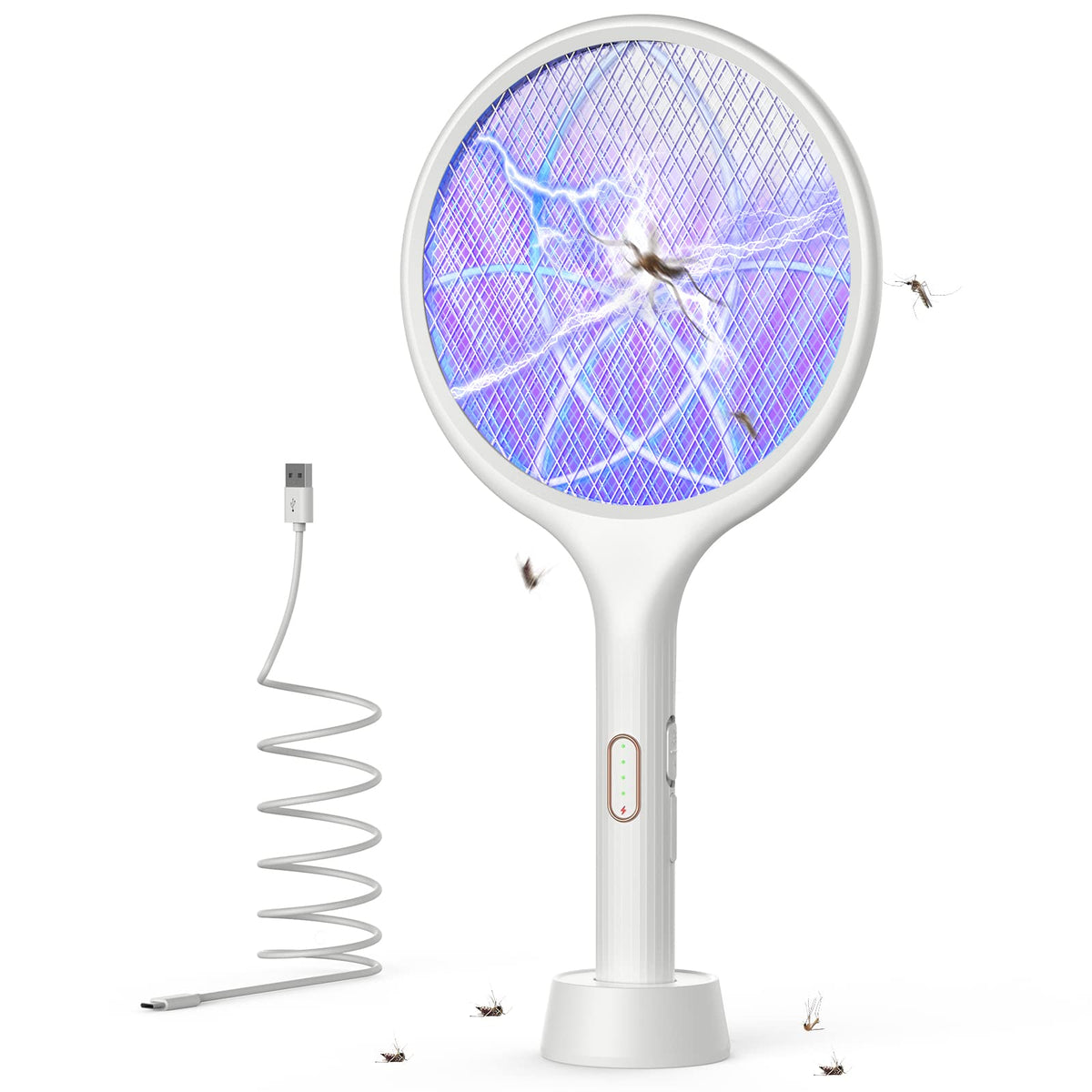 YISSVIC front packaging showing two white rackets and base, clear product view and benefit